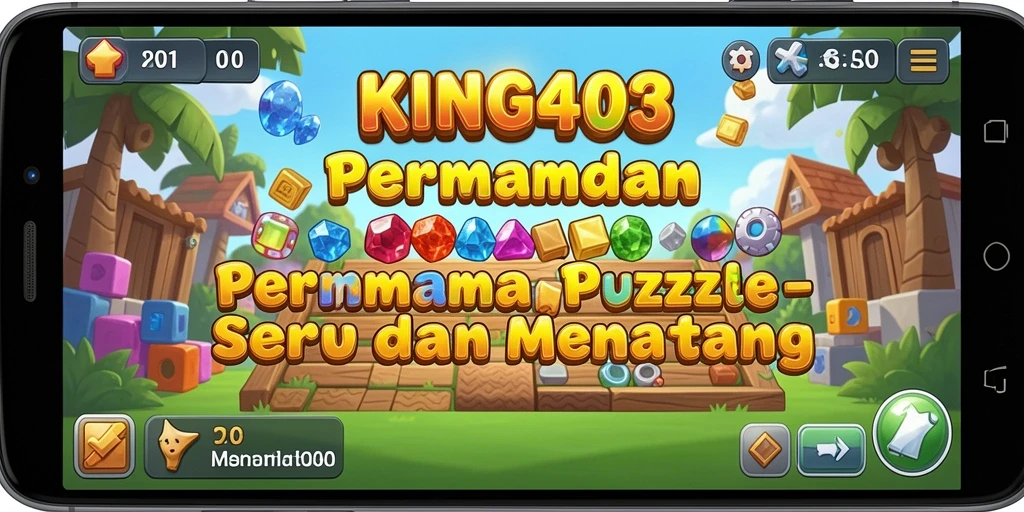 Tangkapan layar menunjukkan gameplay menantang dari KING403.